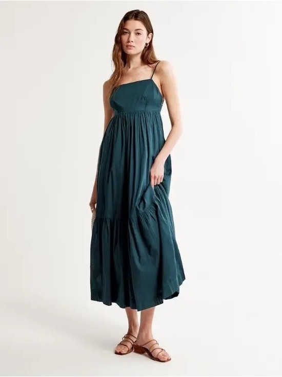 Abercrombie & Fitch Dresses & Skirts - Abercrombie & Fitch Teal Maxi Dress